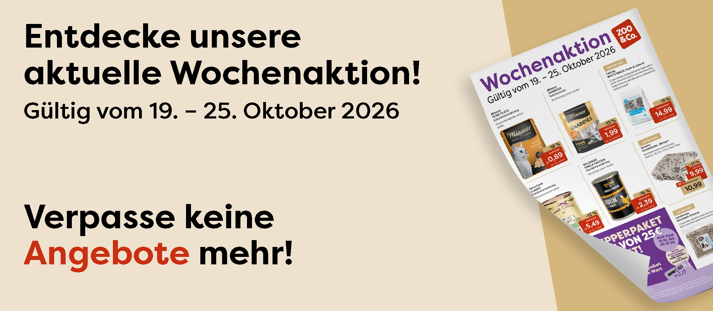 Entdecke die aktuelle Wochenaktion!